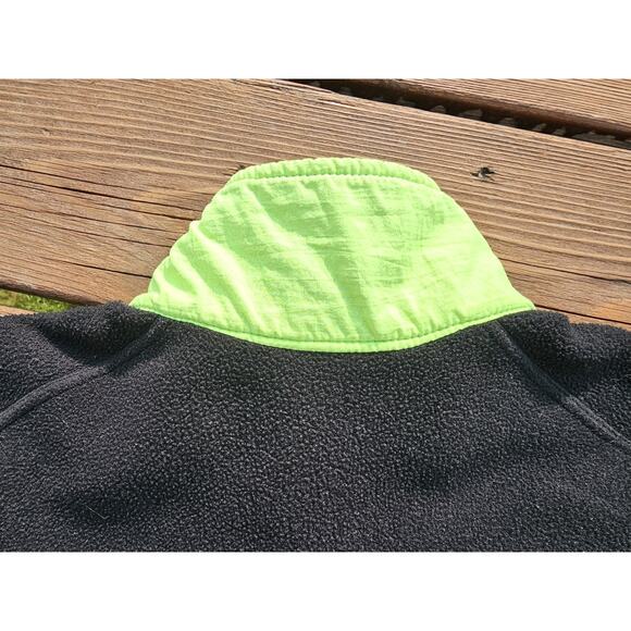 Vintage HIND Performance Wear Fleece Jacket 90s Half Zip Pullover Mens XL - Picture 7 of 7